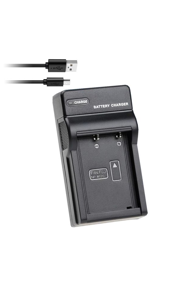 BC-W126S Battery Charger for NP-W126 NP-W126S Battery Fujifilm X-T1 X-T2 X-T3 X-T10 X-T20 X-T