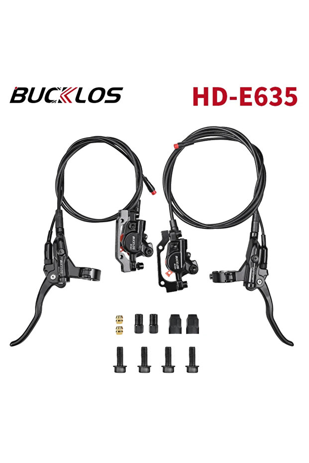 FRONT-REAR ONLY Bicycle Hydraulic Brake Set 2 Pistons Power Off Mountain Bike Disc B