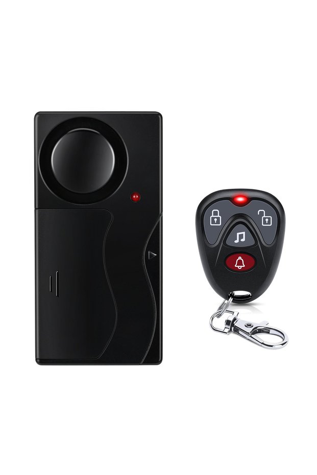 New Set A New 110dB Door And Window Vibration Alarm Wireless Anti-Theft Alarm With Remote Control H