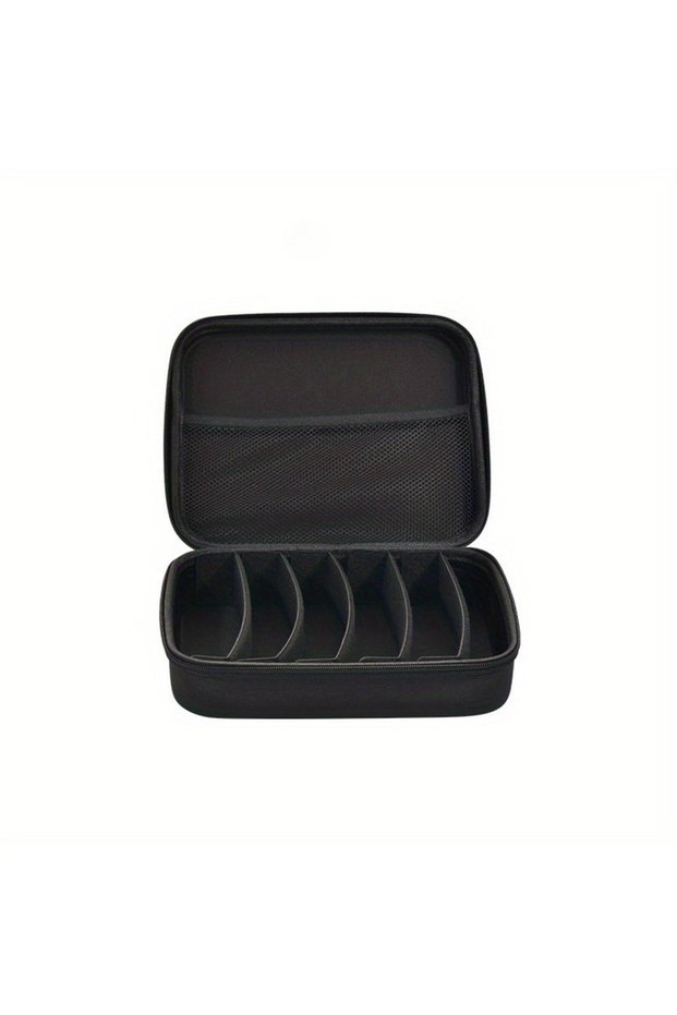 6 grids A Portable Storage Box for Glasses with 6/7 Adjustable Compartments,Designed for Organizing