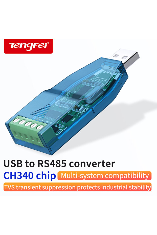 USB To RS485 Industrial USB To RS485 Converter Upgrade Protection RS232 Converter Compatibility V2.0