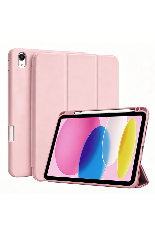 BC-Pink Pencil Case for iPad 11/10 11th Generation (A16) 11-inch 2025/ 10th Generation 10.9-inch 202
