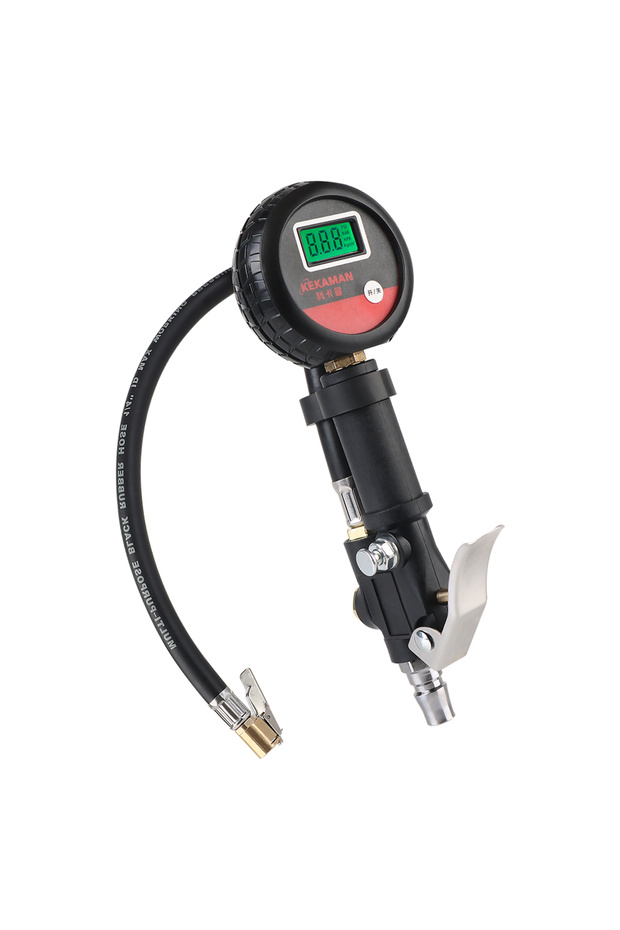 black High Precision Monitor System Test Accessories Auto Tire Pressure Gauge LCD Digital Tyre Teste