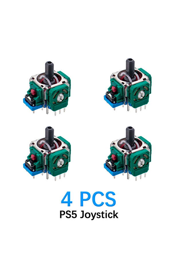 4 PCS Original ALPS 3D Joystick for PS5 Gamepads, Replacement PS5 Controller Joystick for Sony Game