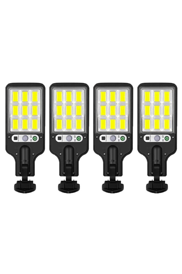 108cob-4PCS 1/2/3/4 PCS Solar Lights Outdoor Sensor Street Lights Intelligent Lighting Fixtures Are