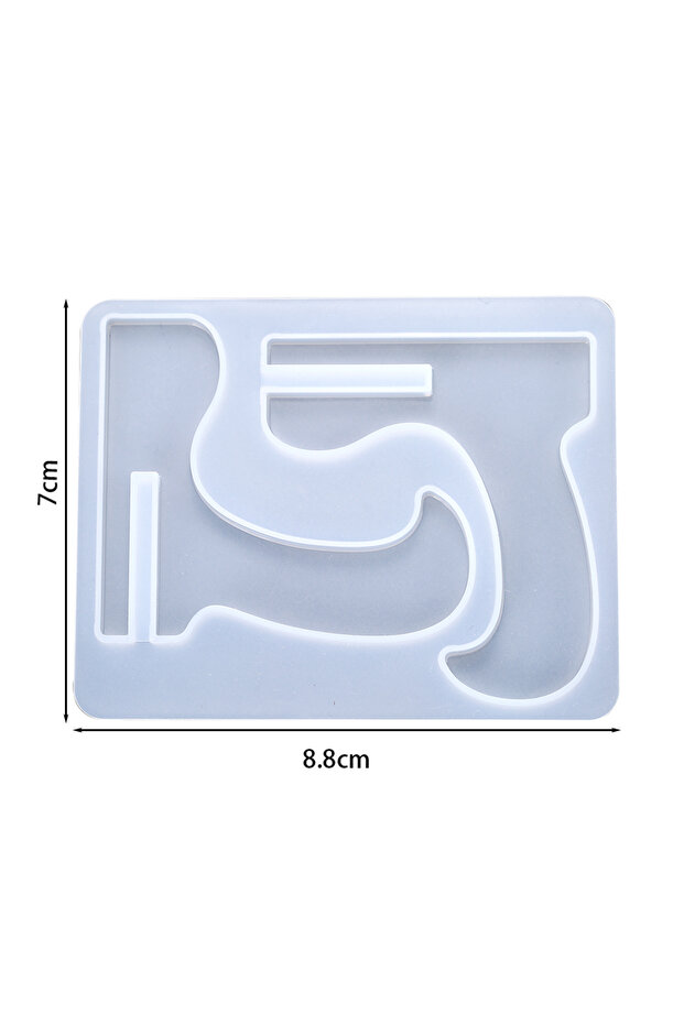 Mold DIY Desktop Decoration Stand Crystal Epoxy Resin Mould Mobile Photo Frame Stand Handicraft Deco