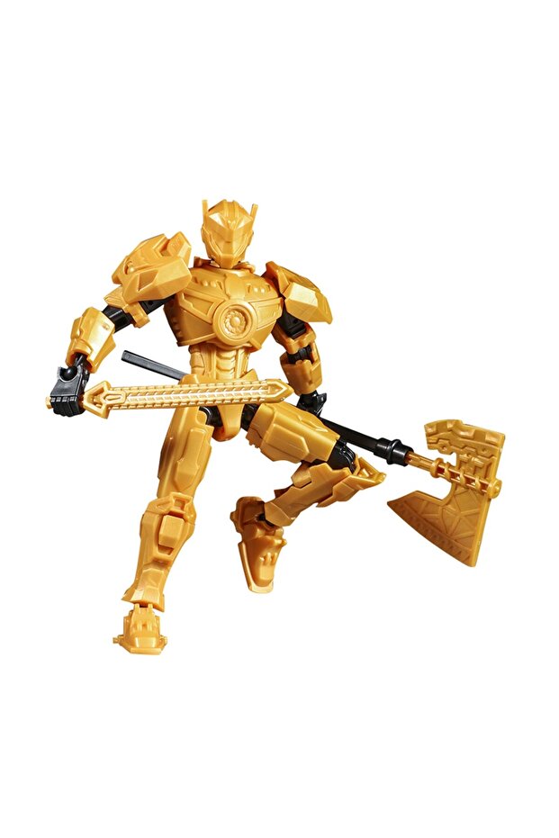 One Size Gold New 3d Printed T13 Mechwarrior Project Action Figure Toys Dummy 13 Multi-Jointed Movab