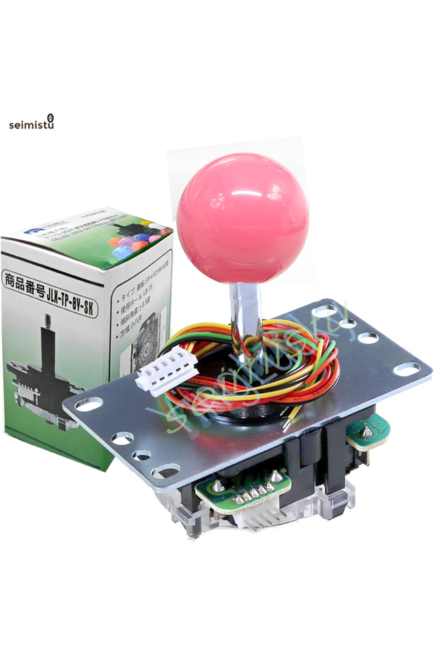 sanwa -jlx- pink NEW Original Japan SANWA Joystick JLX-TP-8YT 8 Way Restrictor Arcade Game Machine Z