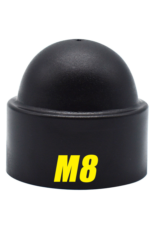 100Pcs M8 Dome Bolt Nuts for Screw Protection Cap Cover M6 M8 M10 M12 Hexagon Plastic Front Rear Doo