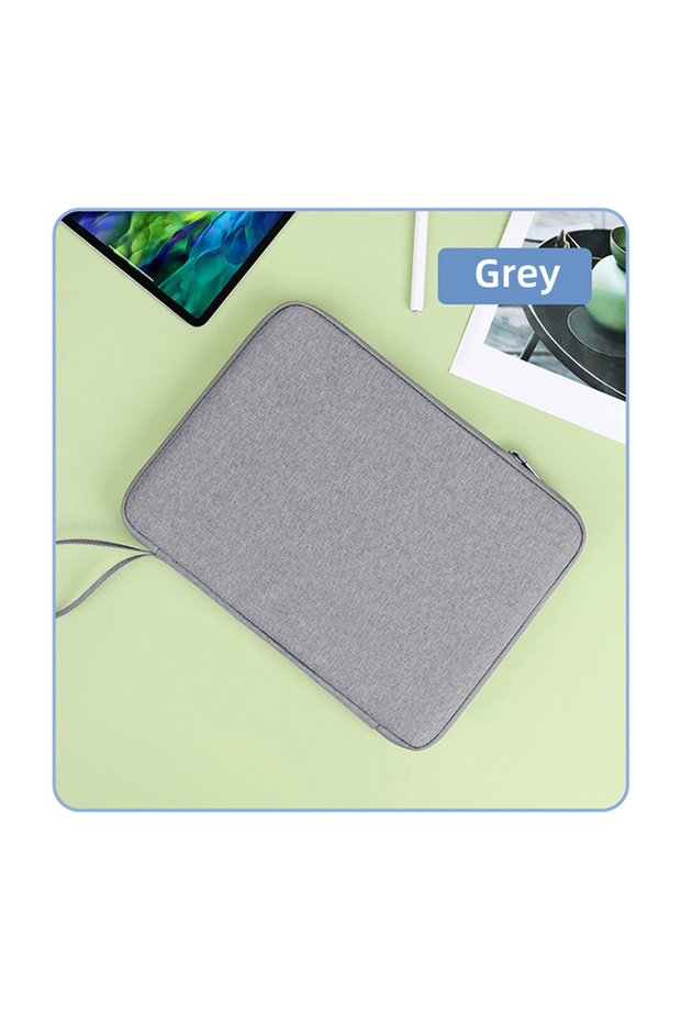 12.9-inch GRAY Tablet Handbag Case for 9-13 inch Tablet for 2024 New iPad Air 11/13 Pro 11/13 Sleeve
