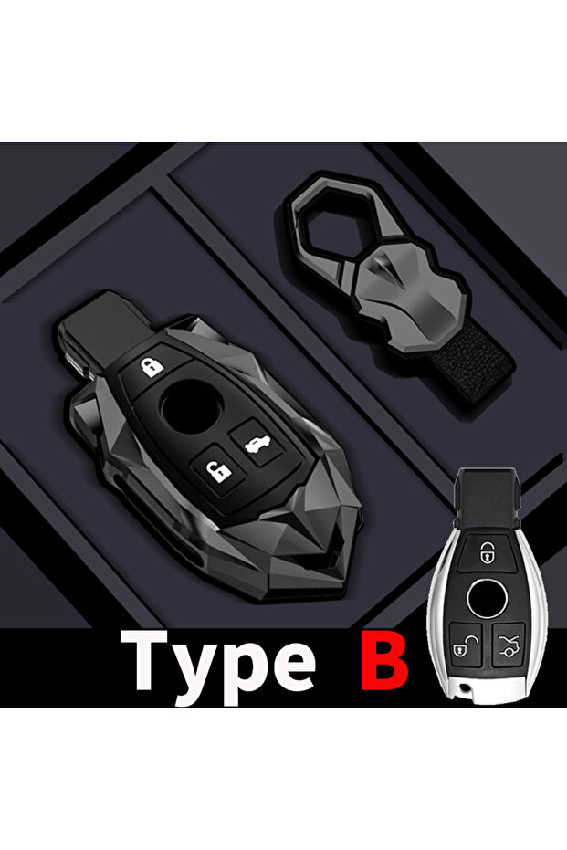 B-3Button 2/3 Buttons For Mercedes Benz A B G R Class GLA GLK W176 W204 W251 W463 Soft Car Remote Ke