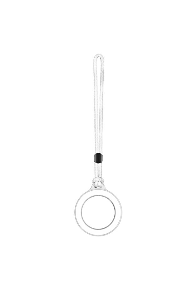 A-Transparent Mobile Phone Lanyard for Magsafe Magnetic Ring Lanyard Strap for IPhone 17 16 15 Samsu