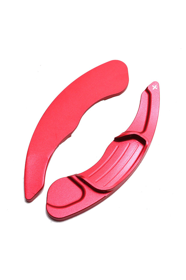 Red Aluminum Car Steering Wheel Shift Paddle Extension Shifter For Ford Fusion Mondeo Edge Taurus Li