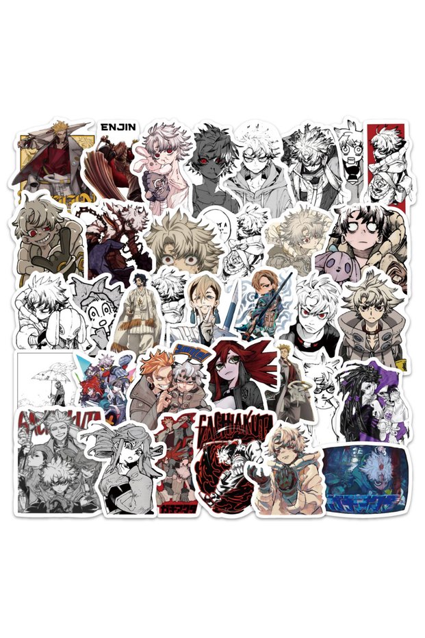 60pcs 60PCS Cartoon GACHIAKUTA Anime Graffiti Stickers Decoration Suitcase Scrapbooking Phone Laptop