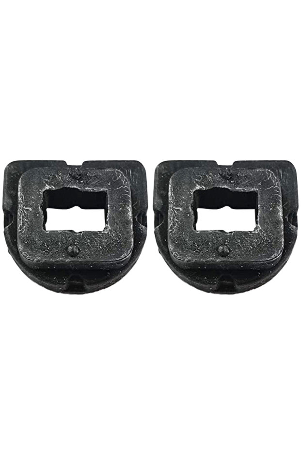 2X 2Pcs Car Radiator Mount Rubber Bracket Bushing Gasket Pad Holder For Ford Fiesta M2 2009-2012 For