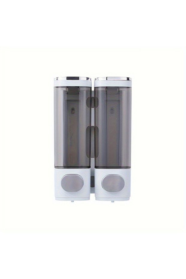 double-headed Wall Mounted Soap Dispenser Bathroom 2 Chambers, Clear Liquid Shower Soap Dispenser,Sh