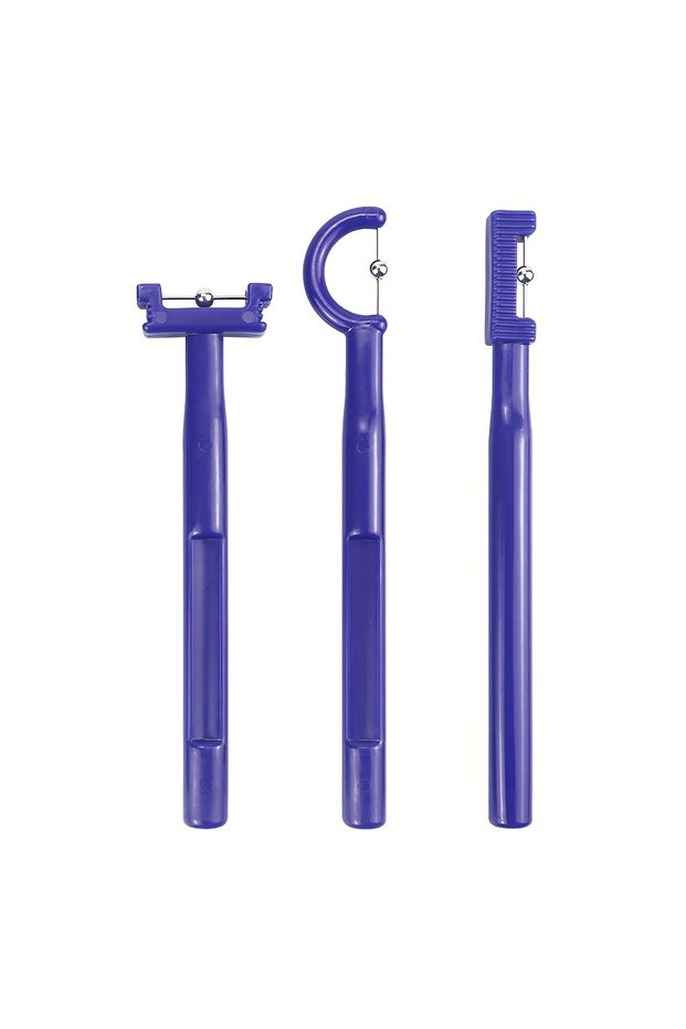 3pcs Tongue Muscle Trainers 3pcs Blue Tongue Tip Exercise Tool Tongue Tip Lateralization Lifting Ora