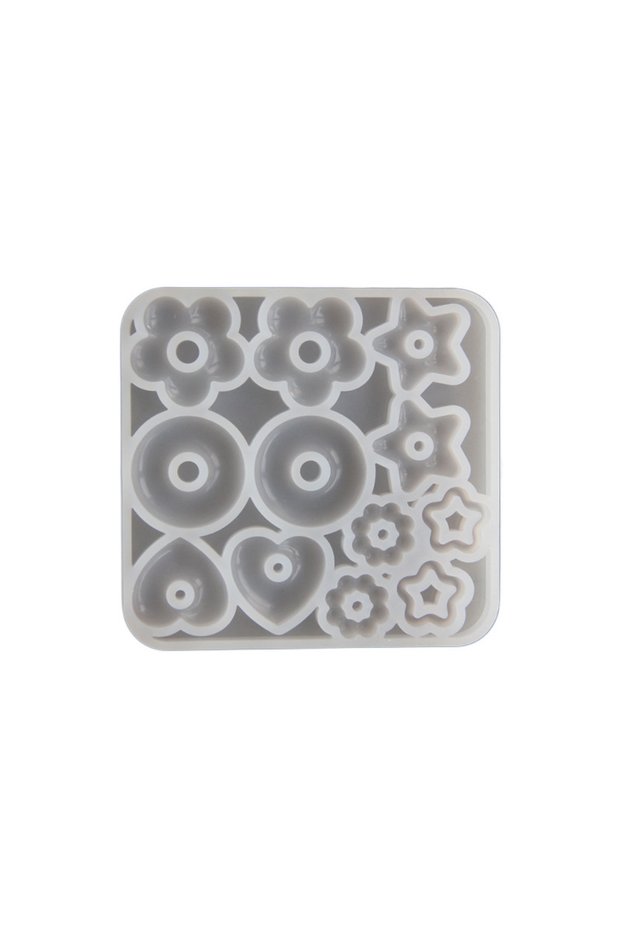 S Mold 3D Multifuntional Jewelry Molds Pendant Earrings Resin Molds DIY Rings Star Love Flower Garla