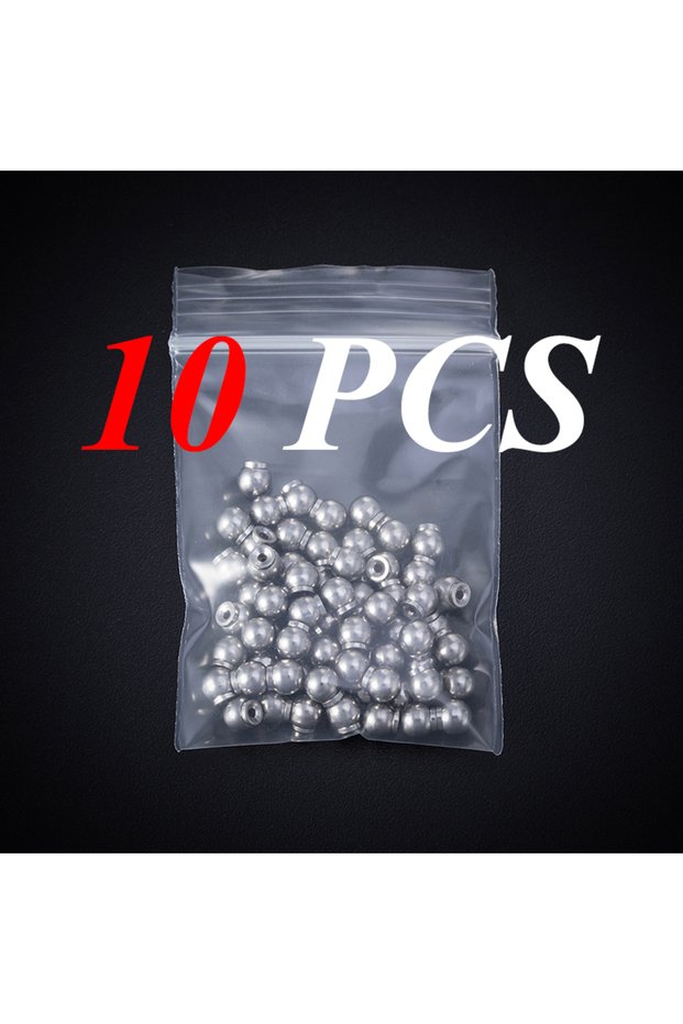 Silvery-10pcs 2/10pcs Stainless Steel Earring Backs Earring Backings Safety Back Pads Backstops Repl