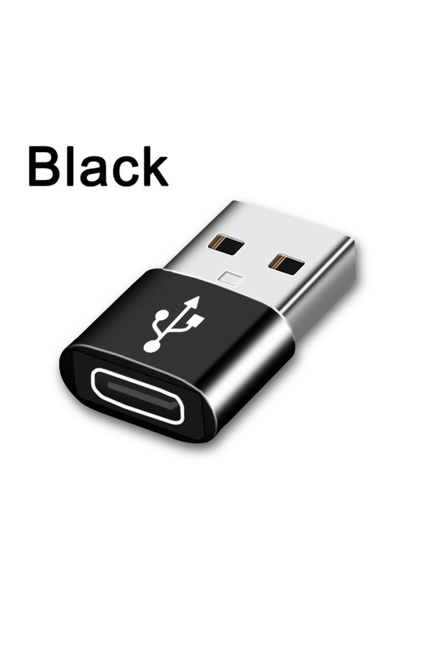 USB3.0 Black USB 3.0 Adapter Type C To USB 3.0 Adapter for Mobil Phone Male USB To Female Type C Con