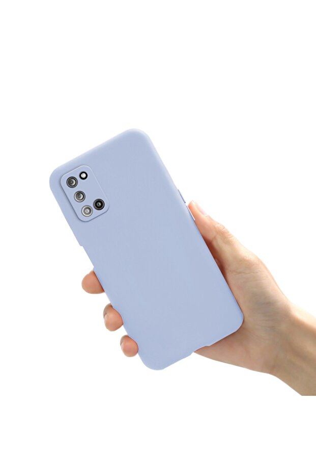 Galaxy A41 Light purple Liquid Silicone Phone Case for Samsung Galaxy A31 Cover Samsung A31 A41 A51