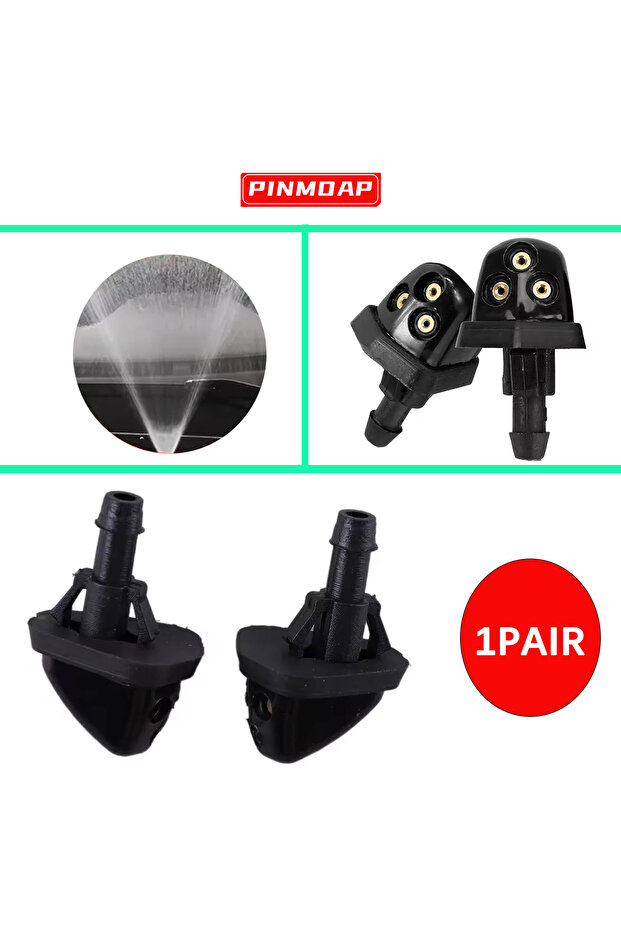 For Suzuki Swift Alto SX4 Liana Plastic Front Windshield Washer Spray Jet Nozzle 3834056K00
