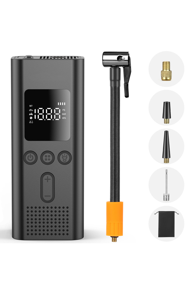 Q3 150psi Air Pump Portable Tire Inflator Compressor For Car Bicycle Motorcycle Wireless Electric Ai