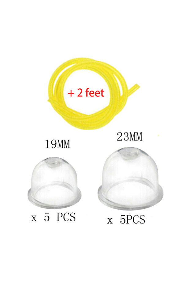 12pcs Carb Primer Bulb Cap Fuel Pump For Victa For Echo For Stihl For Honda Chainsaws Blower Trimmer