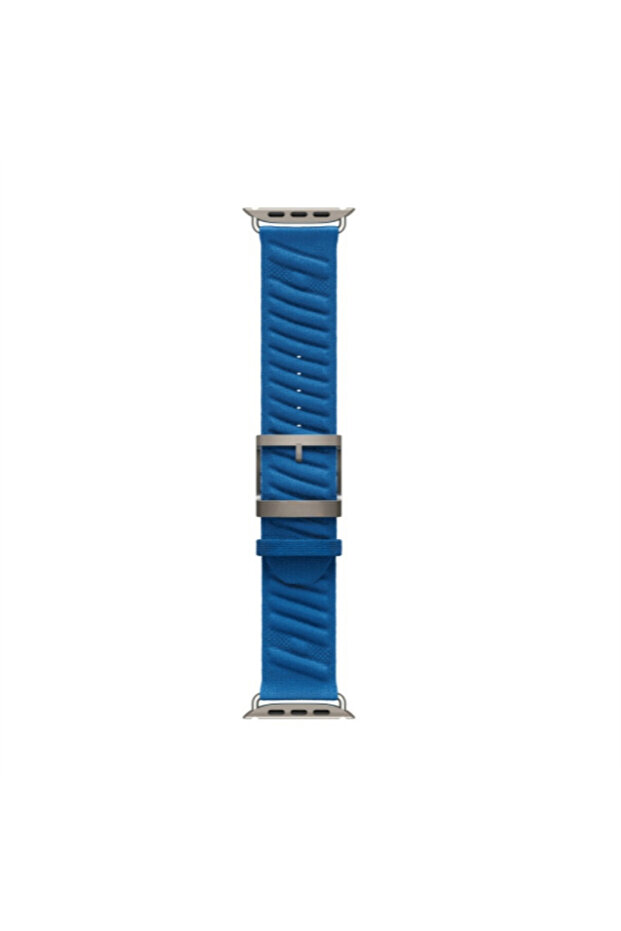 42 44 45 49 S10-46MM Bleu Hydra En Mer Bleu Nuit Band For Apple Watch 10 46mm 42mm Correa Nylon Loop