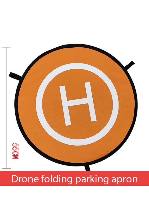 Orange Drone Quadcopters Accessories Universal 55cm Foldable Landing Pad RC Dron Mat Quadcopter Park