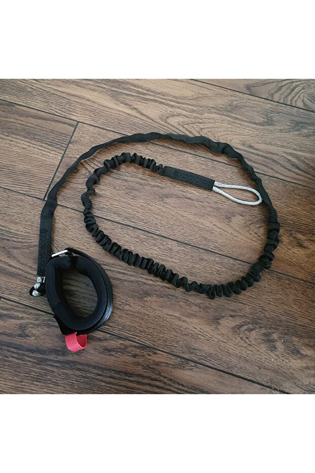 black Parawing Handling & Safety Leash Wristband Foil Surfing Security Leash Surfboard Leash Outdoor