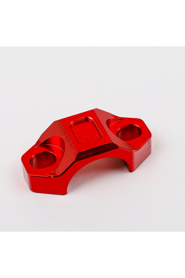 1pc red 22MM Motorcycle Clutch Lever Brake Pump CNC Fixed Base Bottom Adapter Block Clutch Brake Mas