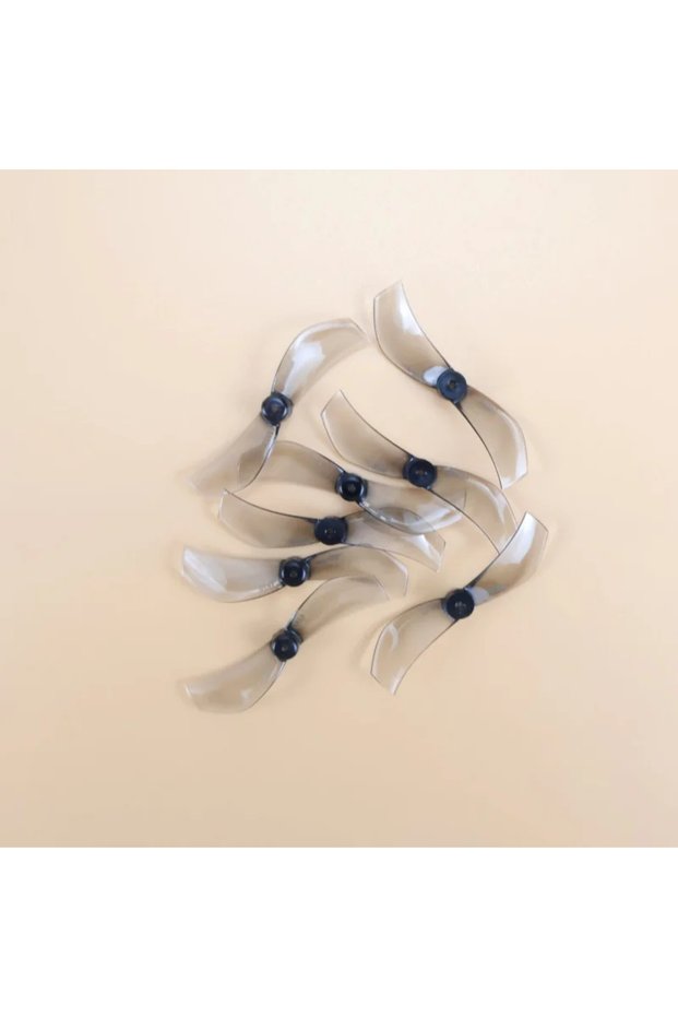 4Pairs Gray 1mm 8 PCS Gemfan 1610 Drone Propeller 1.6x10 40MM 2-Blade 1mm 1.5mm CCW/CW For RC FPV Ra