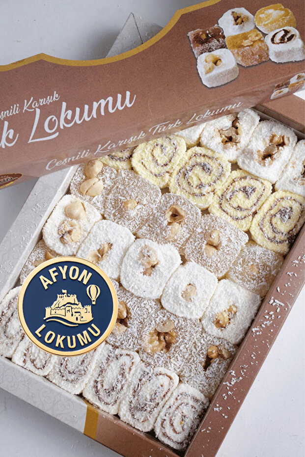 Gift Mixed Turkish Delight 450 Gr. Ophious Delight