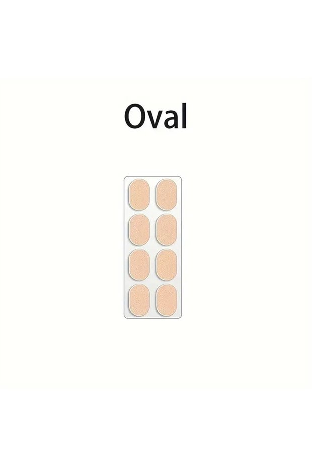 Skin Oval 1pc Self-adhesive Soft Foam Anti-slip Glasses Nose Pads Protection Eyeglass Sponge Bridg I