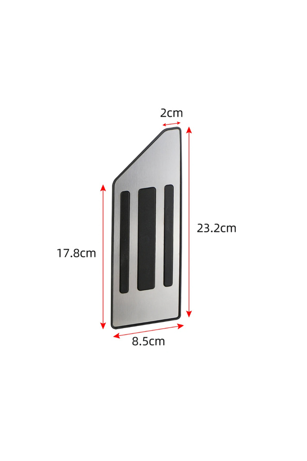1 pcs Car Pedals Pads Pedal Cover For Peugeot 207 301 307 208 2008 308 408 for CITROEN C3 C4 for DS
