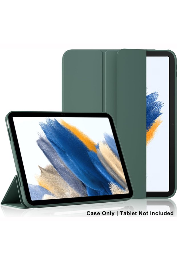 Tab A8 10.5 inch YT Dark Green Tri-fold Flip Case For Samsung Galaxy Tab A8 2022 10.5 inch SM-X200 S
