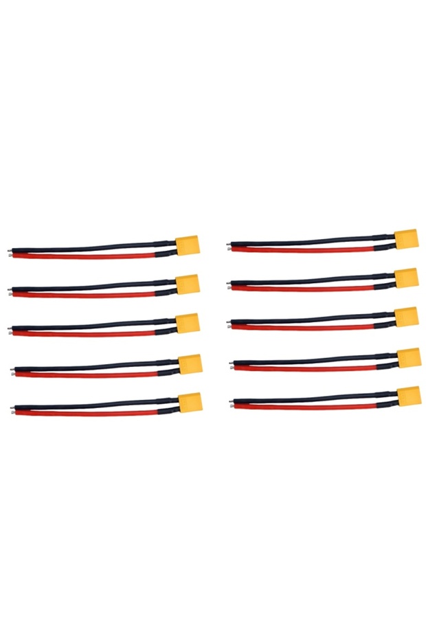 10 pcs male XT30 Male And Female Connector Plug Set with 16AWG Silicone Wire for FPV Drones RC Lipo