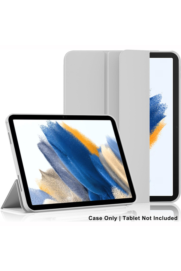 Tab A8 10.5 inch YT Grey Tri-fold Flip Case For Samsung Galaxy Tab A8 2022 10.5 inch SM-X200 SM-X205