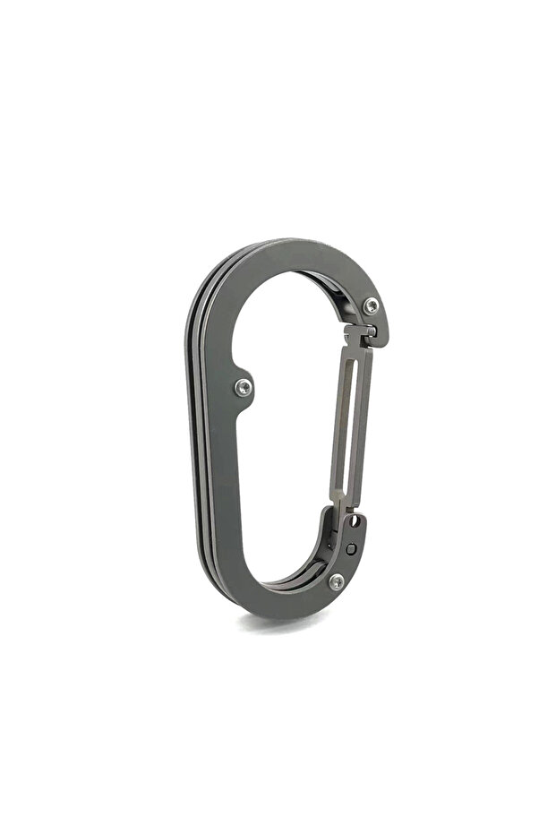 GRAY Foldable Ti Backpack Hook Bag Hook Handbag Holder Ti Heavty Duty Handbag Hangers For Outdoor Ca