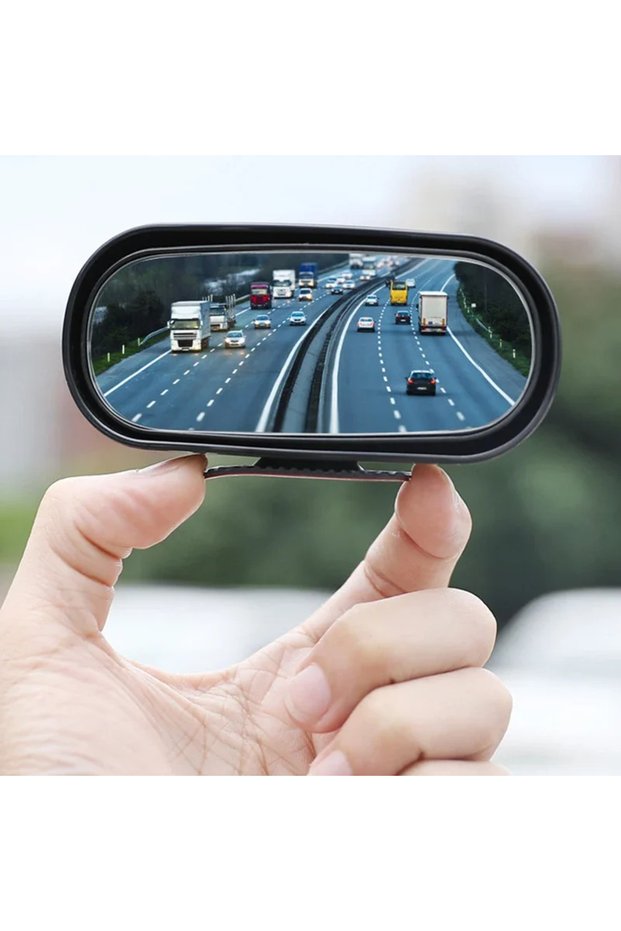 1PC Car Rearview Auxiliary HD Glass Parking Aid Mirror 360-degree Wide Angle Car Blind Spot Mirror A