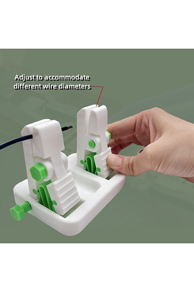 1PCS Adjustable Anti-Slip Wire Fixture Plastic Green Control Knob Stable Hold for Soldering Motherbo