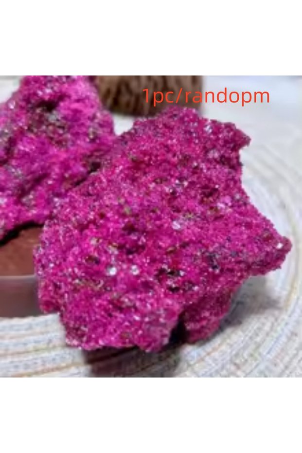 50-100g 1pcHealing Ruby With Epidote Raw Specimen High Quality Natural Crystals Gemstones Home Decor
