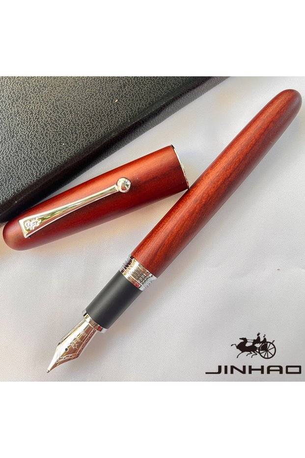 F Rosewood 1 PCS JINHAO 9035 Professional Handcrafted Wooden Writing Office School Teacher Classic W