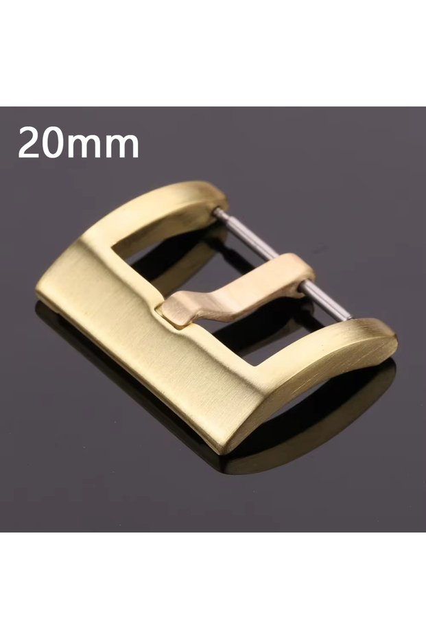 Style 1 20mm Brass Watch Buckle 18mm 20mm 22mm 24mm High Quality Solid Copper Clasp for Women Men Wa