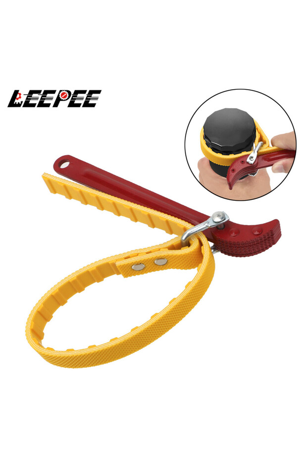 Adjustable Strap Opener Chain Oil Filter Belt Wrench Puller Spanner Cartridge Disassembly Repair ...