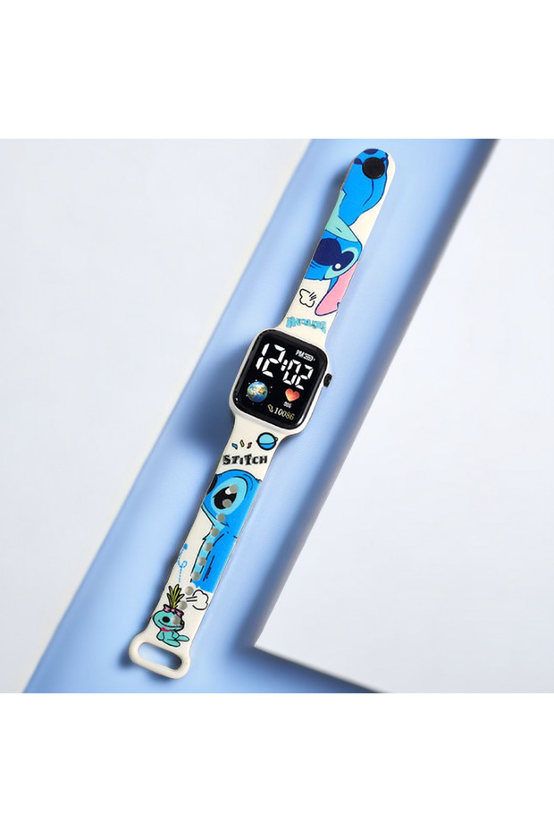 SDZ New Stitch Children Watches Girls Reloj Inteligente Para Niños Niña Reloj Hello Kitty Digital Wa