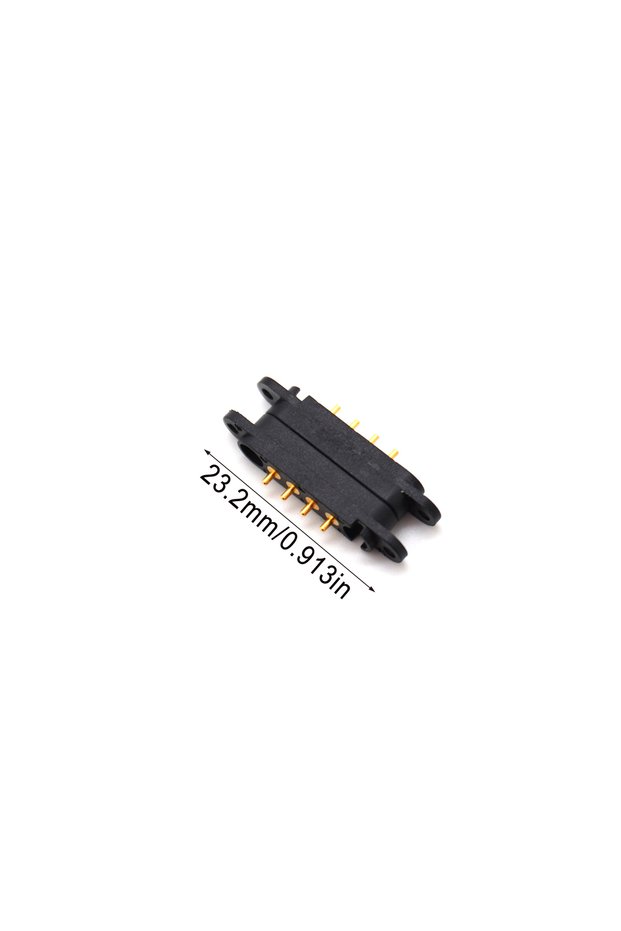 4PIN M F Head Magnetic Male Female 2/3/4/5/6/7/8 Pin Connector Plug With Ears 200mm/360mm Male Femal