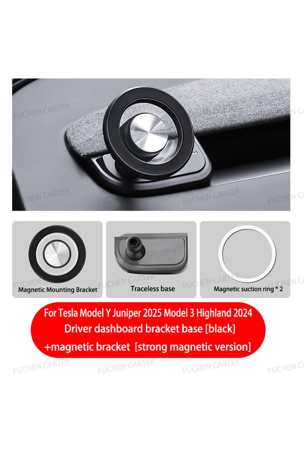 Strong magnetic For Tesla Model Y Juniper 2025 Model 3 Highland 2024 2025 Stronger Magnetic Adjustab