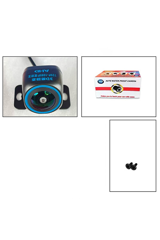 12 V AHD1080P Reversing Image Car Camera Android Big Screen Display 1080P Fisheye Lens 12V Power Sup